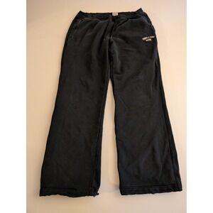 Triple Five Soul Essentials Mens Large Sweatpants Black Faded Streetwear Y2K